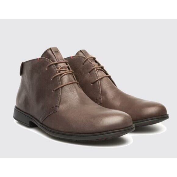 Camper MIL Chukka Lace Up Brown Leather Boots •Men 43 /US 10• 36587-016 main image 11